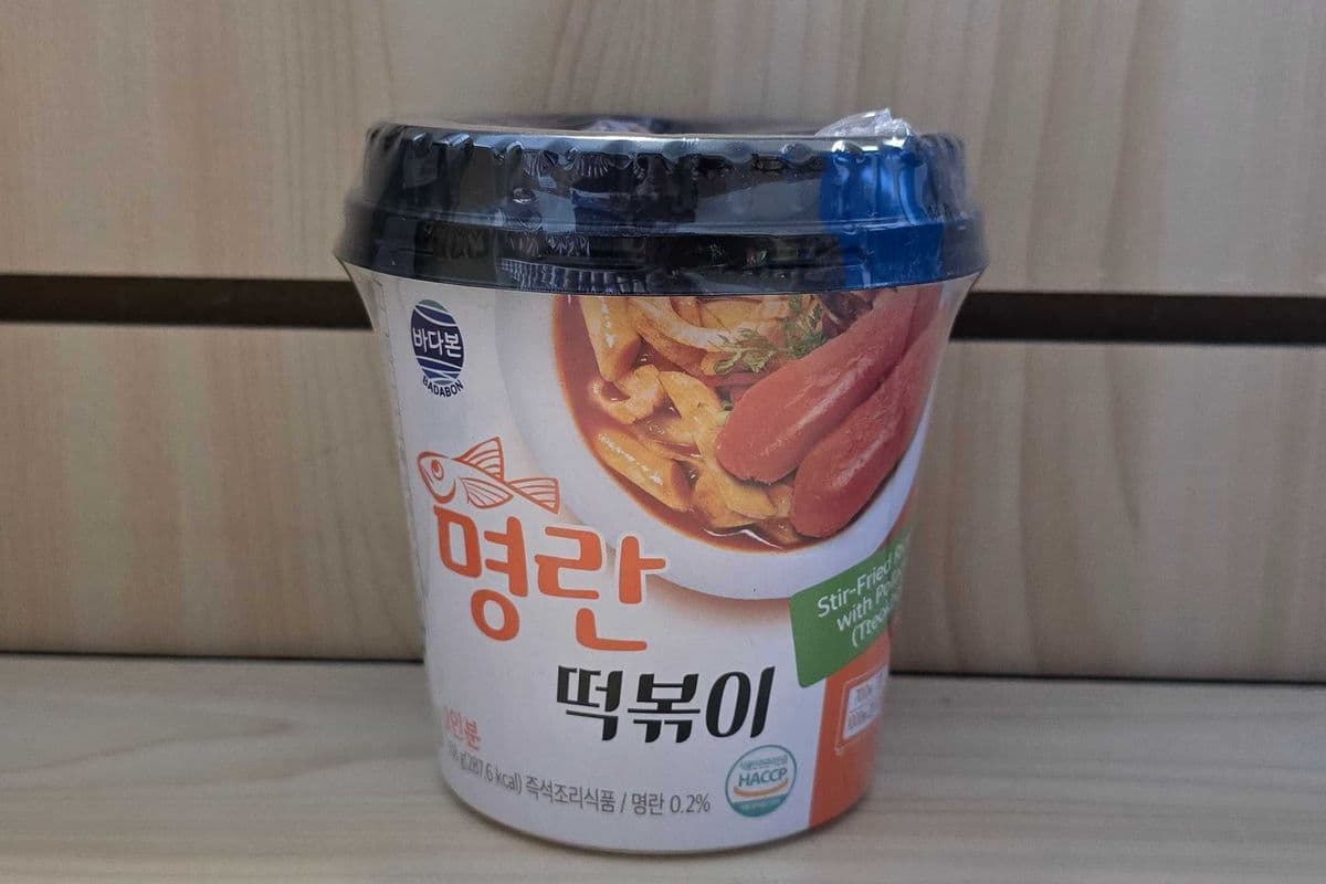 BADABON Pollack Roe Flavour Cup Tteokbokki