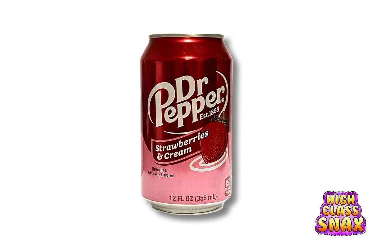 Dr Pepper Strawberries & Cream (355ml Can)