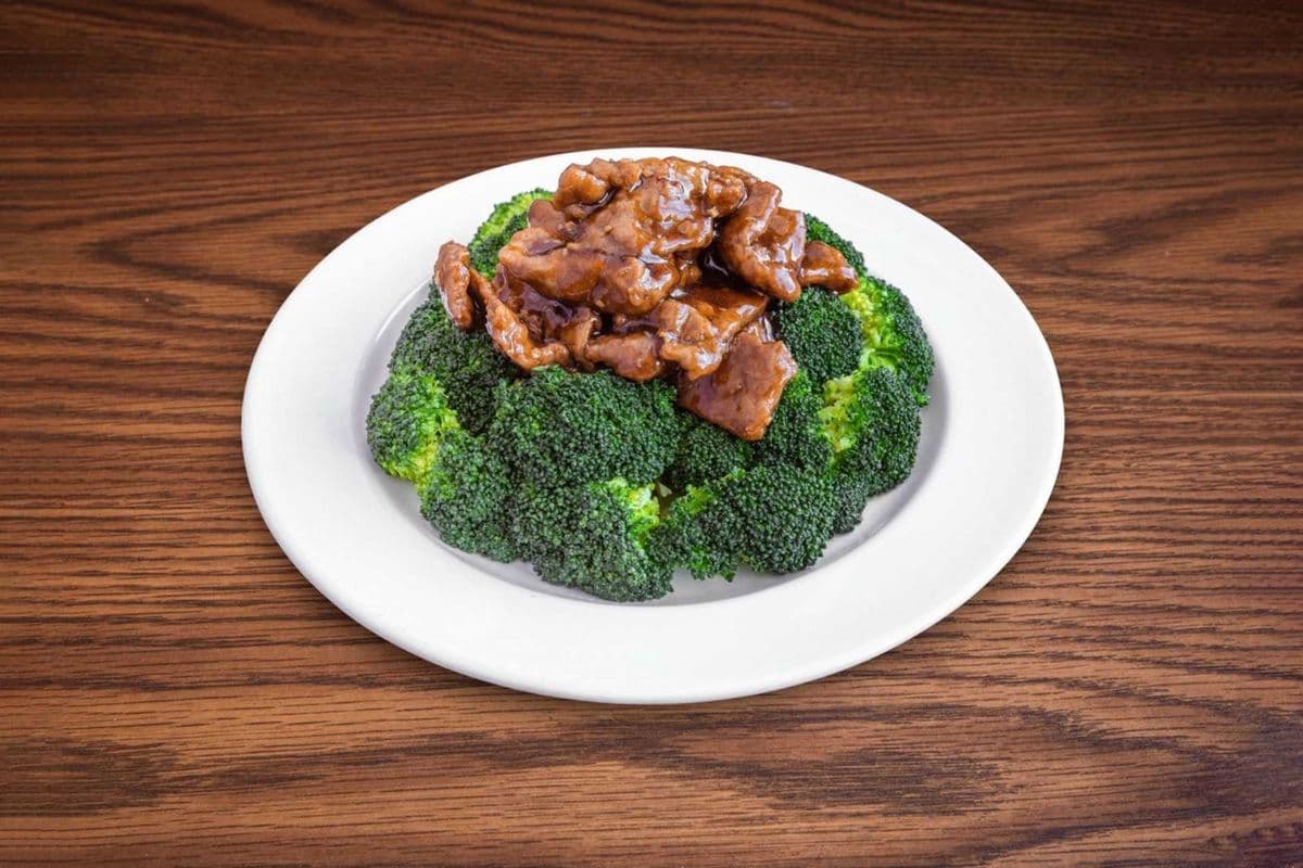 Beef Broccoli in Garlic Sauce(西兰牛)
