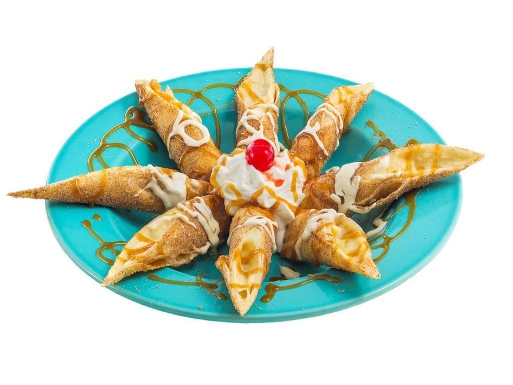 Caramel Apple Chimi Cheesecake