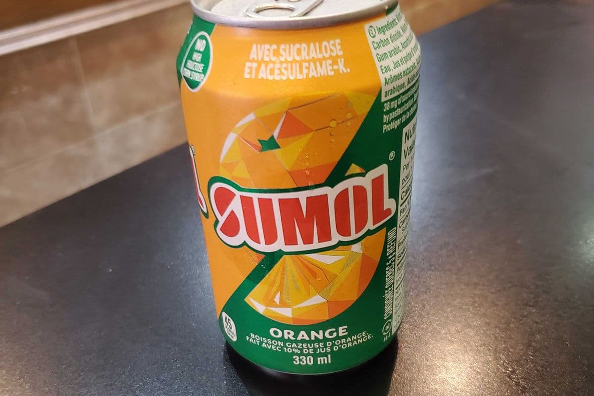 Sumol Can Orange jus / Orange Juice