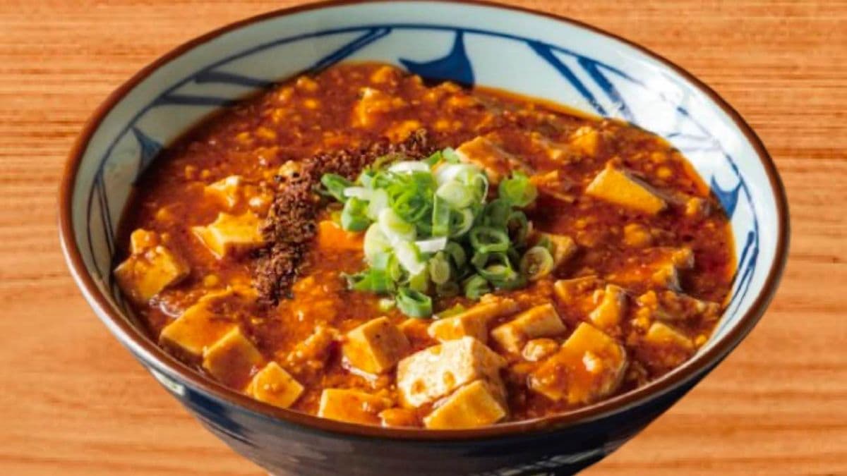 Mapo Tofu Maze-udon (no soup)