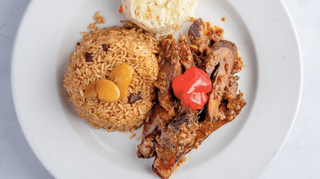 Jerk Pork Dinner