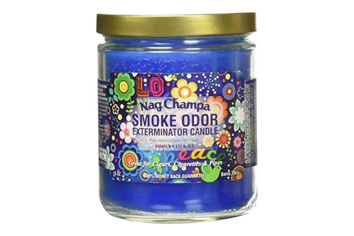 Smoke Odor Nag Champa Exterminator Candle (13oz)