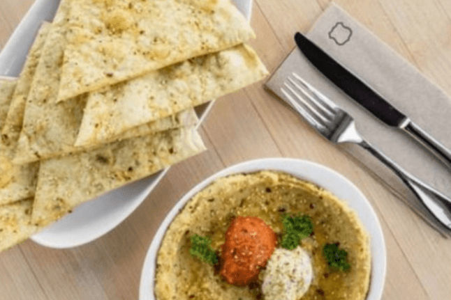 Gluten-Friendly Hummus and Za'atar Flatbread