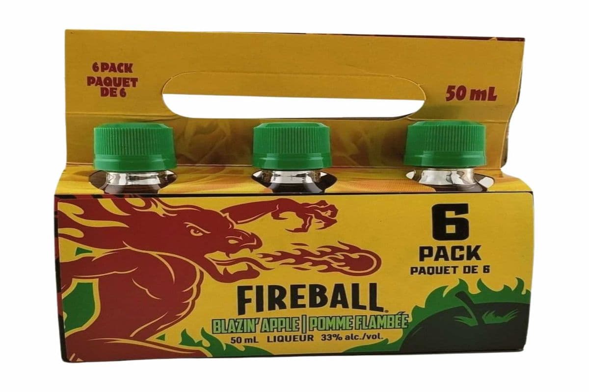 FIREBALL APPLE 6*50ML (1 x 6*50ML)
