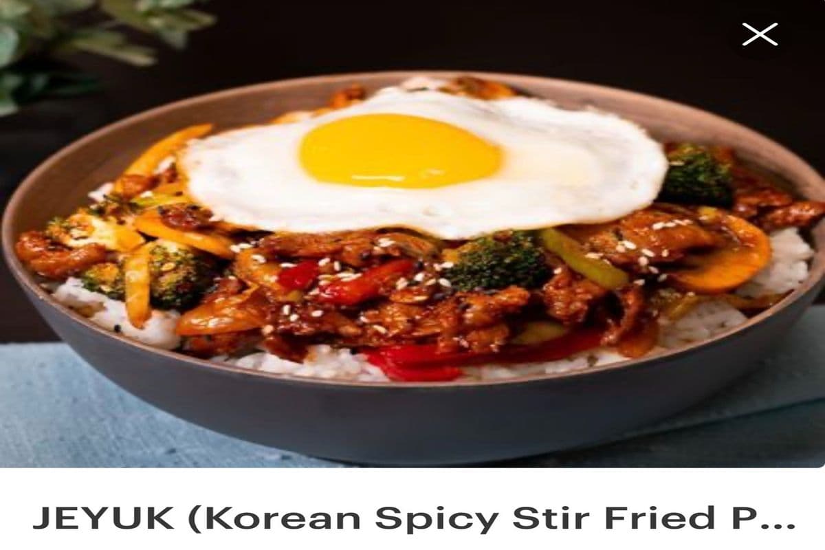 Jeyuk (Korean Spicy Stir-Fried Pork)