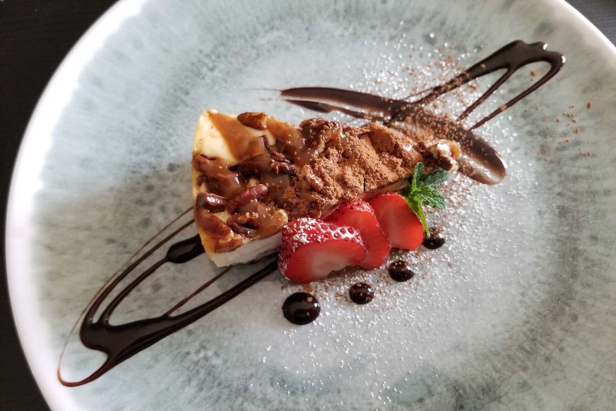 Petite Caramel Pecan Cheesecake