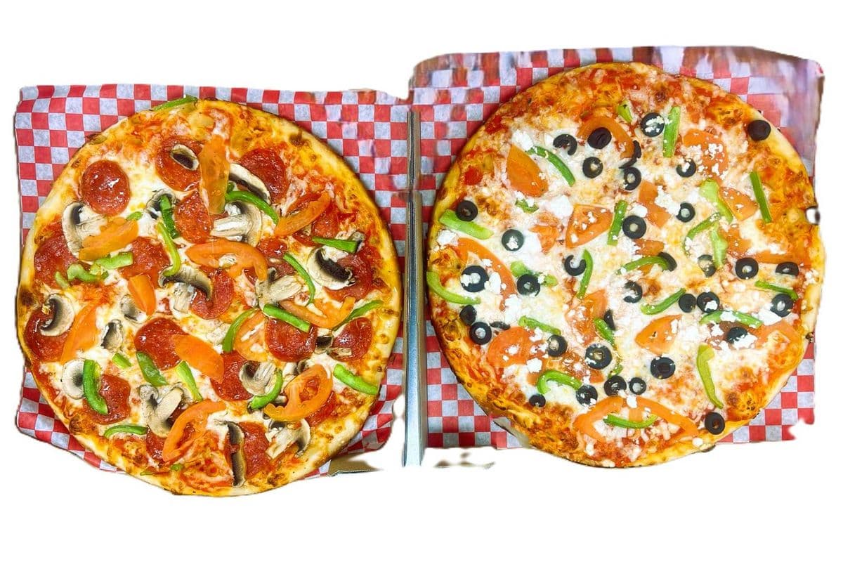 Two Medium Pizza