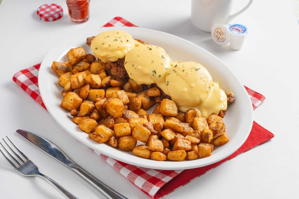 Fried Chicken Benedict