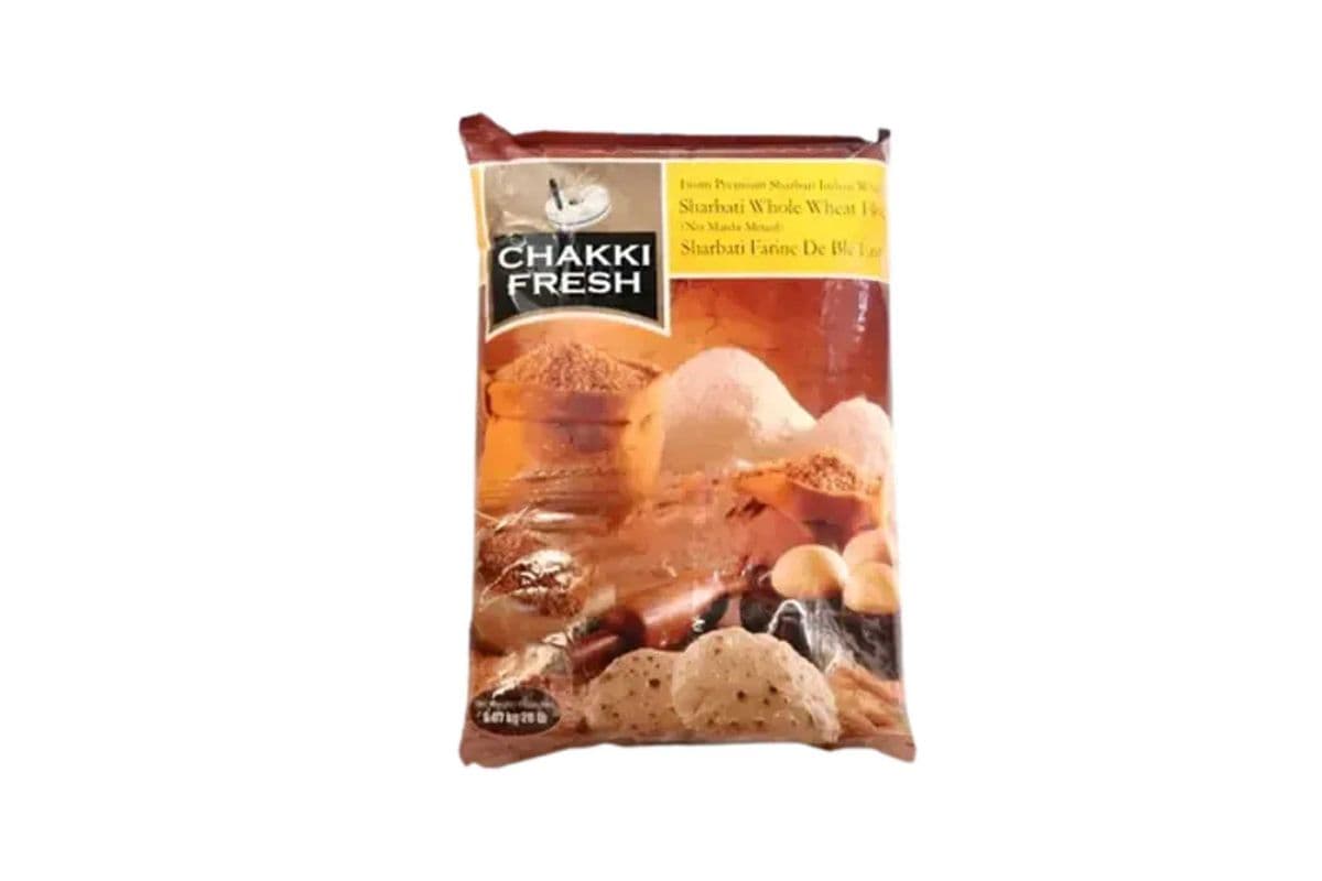 Chakki Fresh Whole Wheat Atta (20 lbs)