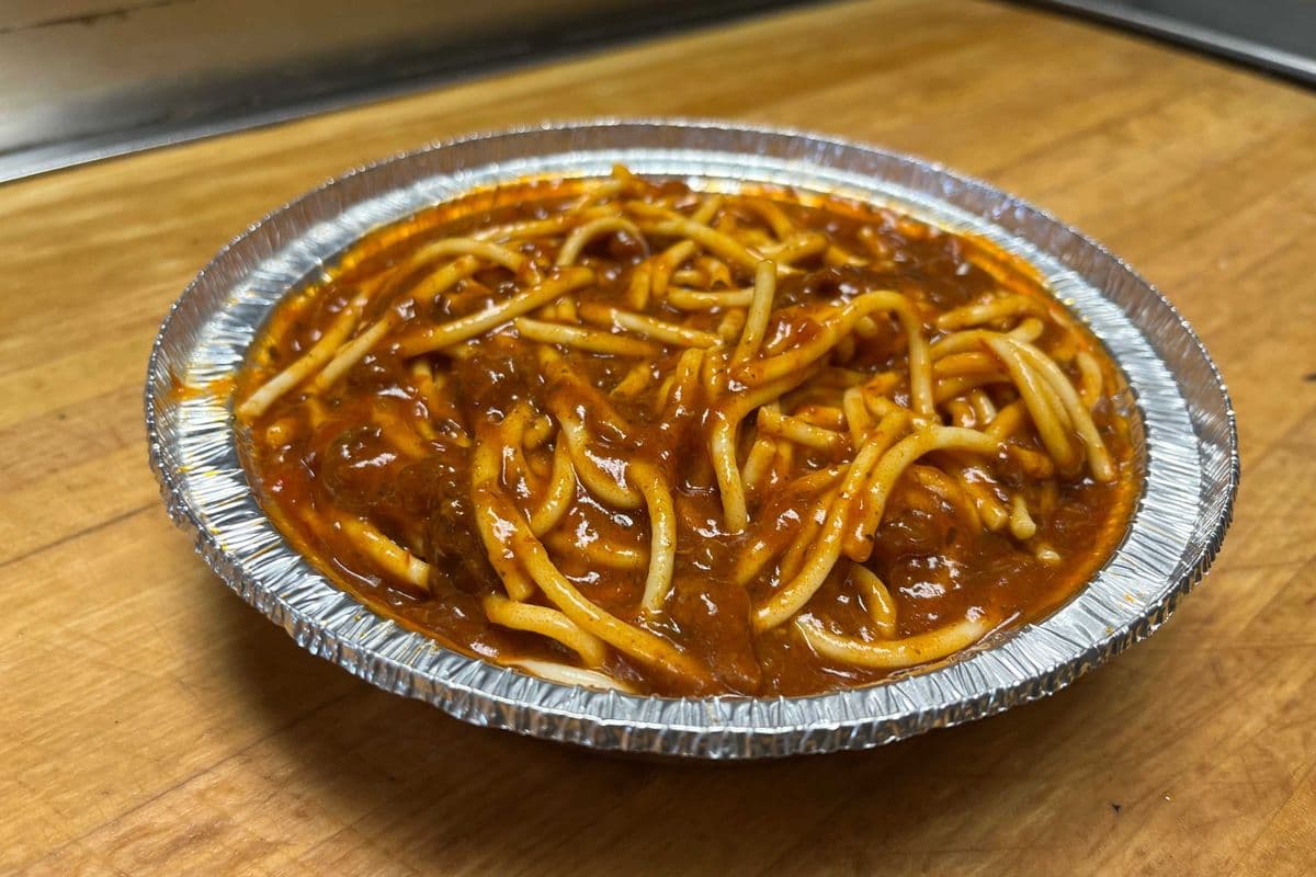 Spaghetti gratiné < Grand >