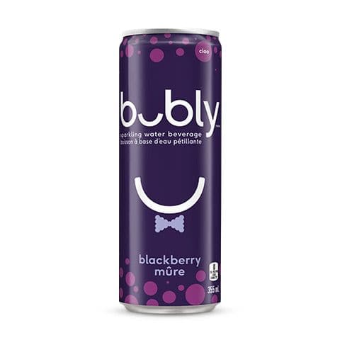 Bubly Blackberry Sleek 355ml