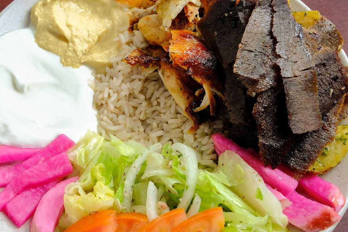 Beef Donair Platter