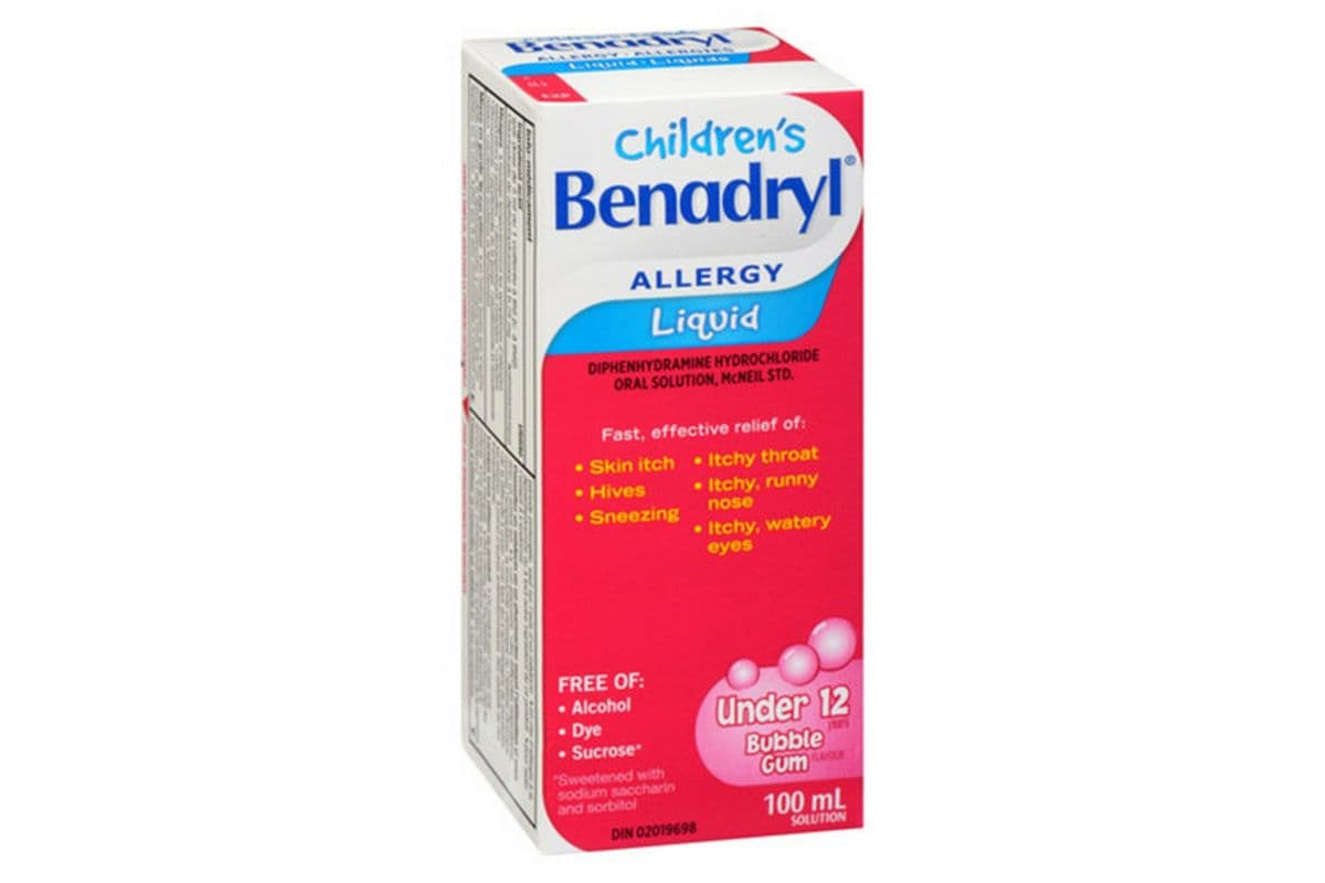 Benadryl Children's 6.25mg/5ml (100 ml)