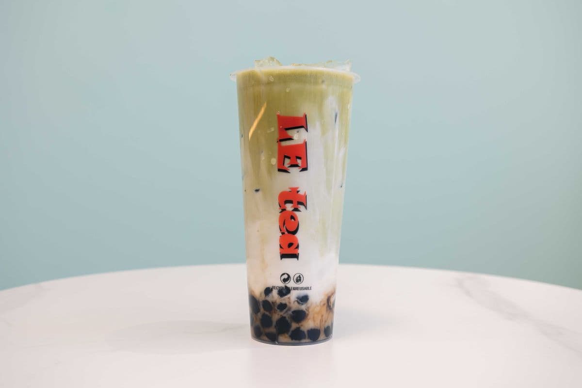 M2. Matcha Milk with Pearls (Cold)