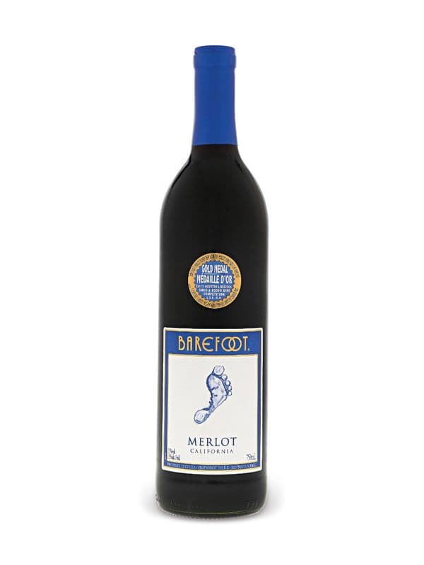 Barefoot Merlot (750ml)