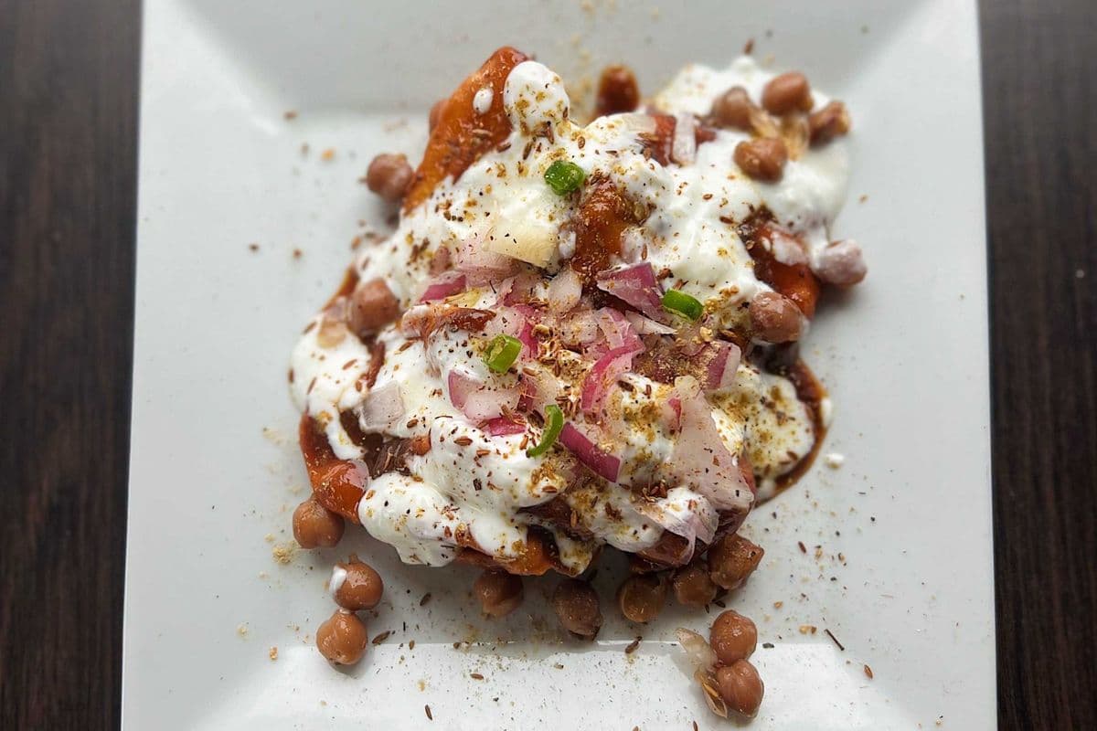 Aloo Tikki Chaat