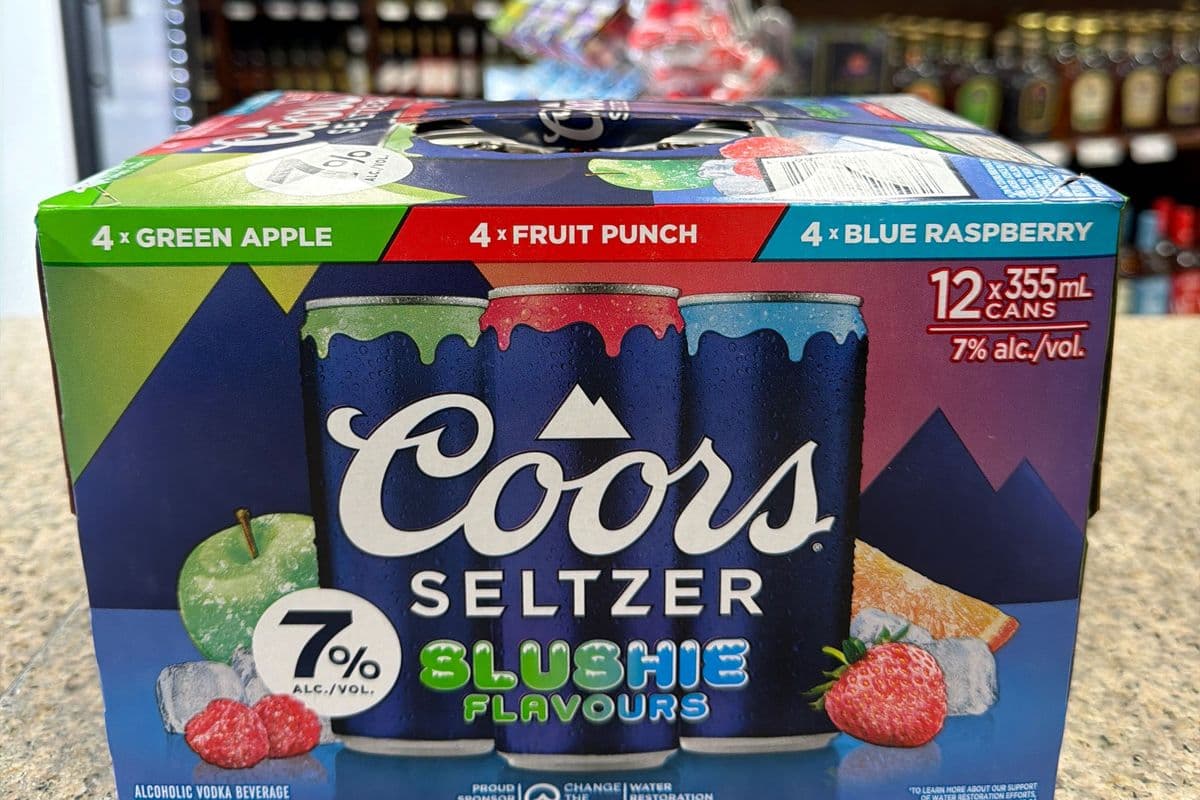 Coors Slushie 7% Mixed Pack (12 x 355 ml)