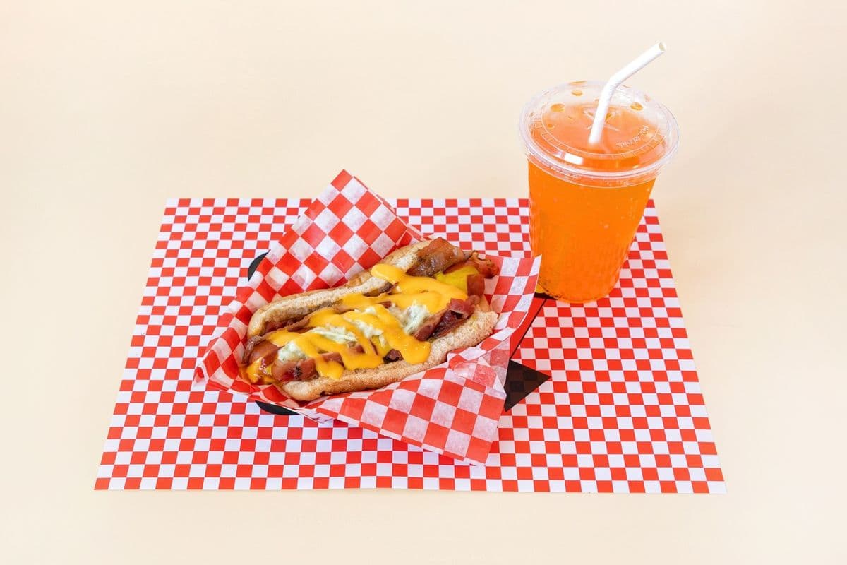 Cheese Dog Bacon / Bacon Hot Dog