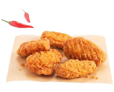 5 HOT WINGS