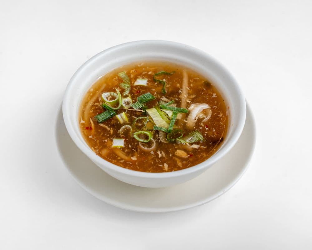 01.Hot & Sour Soup/ / Soupe aigre piquante/