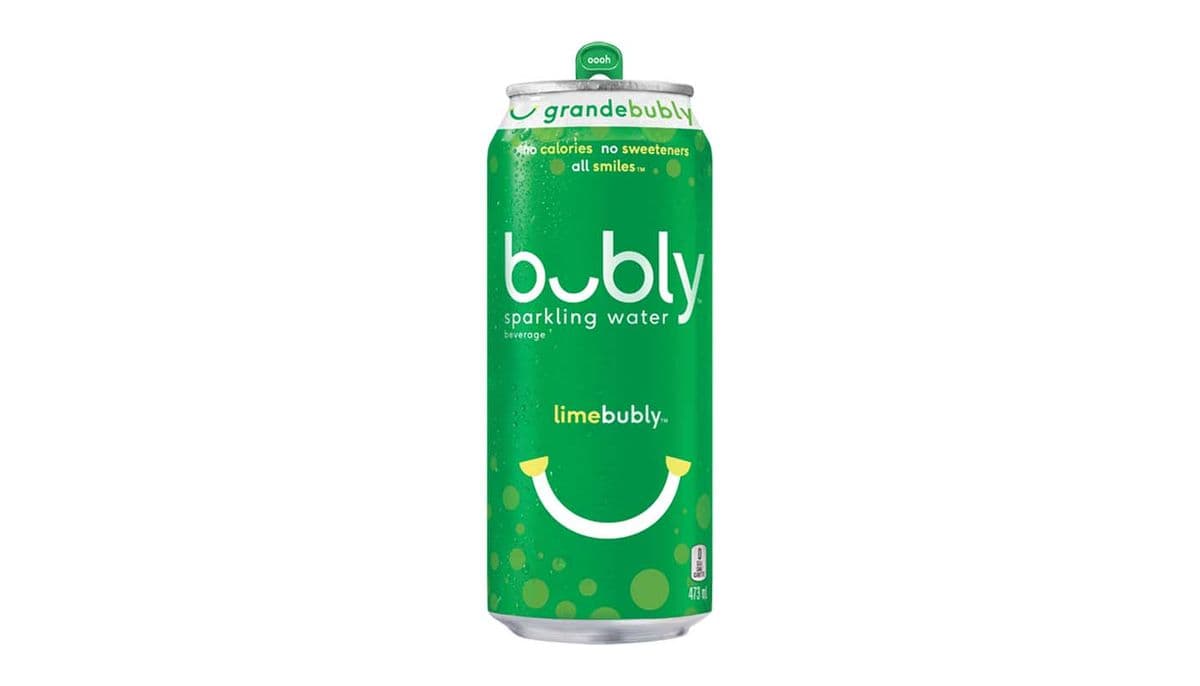 Bubly lime, canette 473 ml	/ Bubly Lime