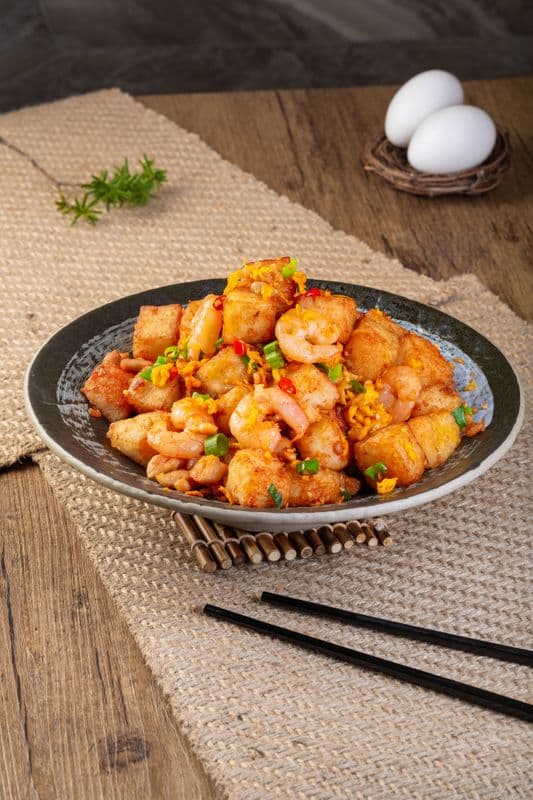 R7. Fried Chilli Turnip Patties