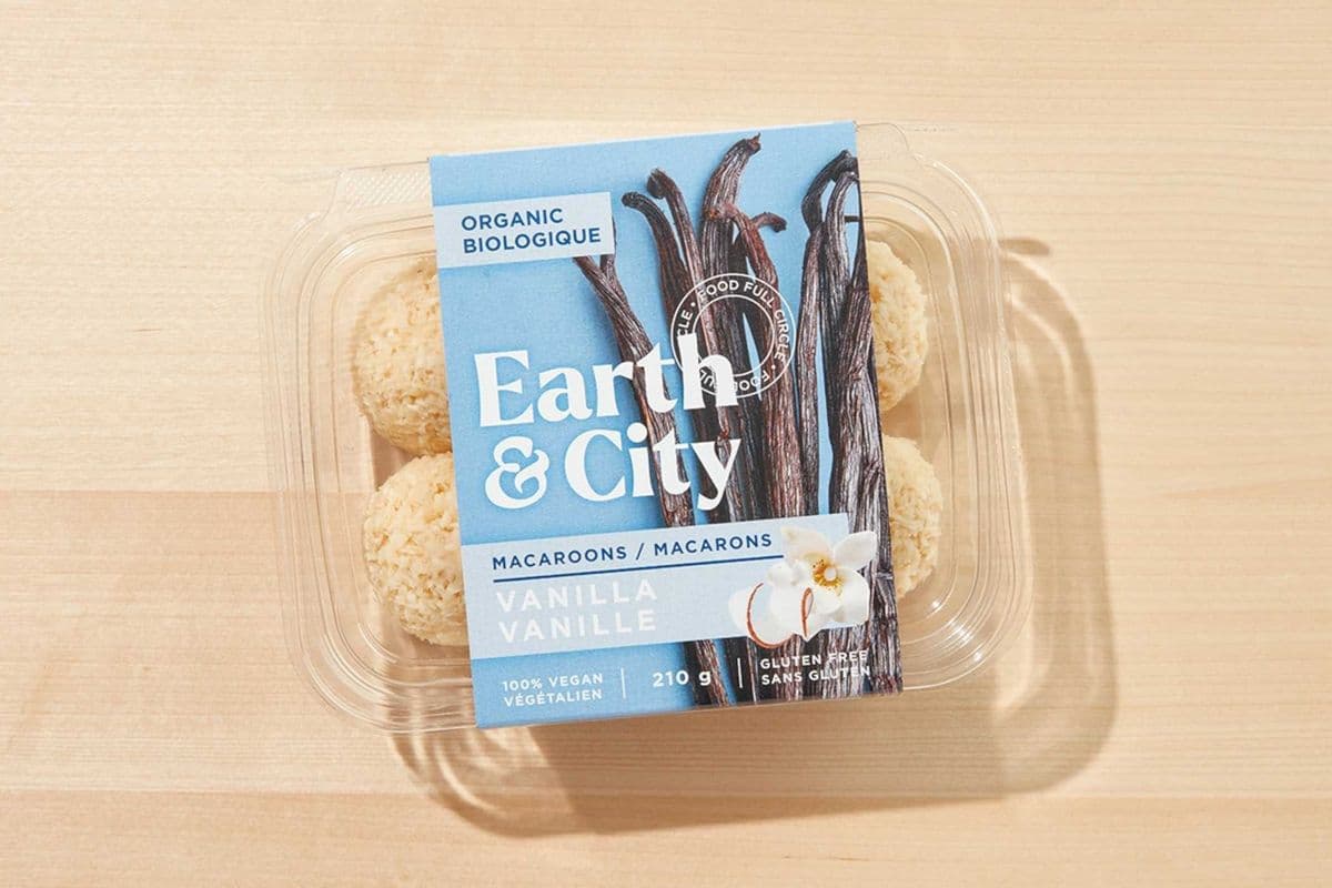 Vanilla Macaroons- Earth and City (6 pack)