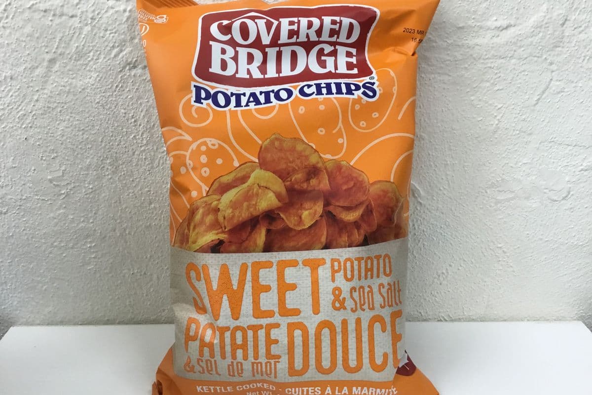 Covered Bridge Sweet Potato Chips, Sea Salt (142 g)