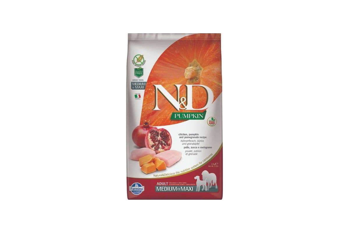 FARMINA N&D Dog Pumpkin Chicken and Pomegranate MED-MAX 12kg (12kg)