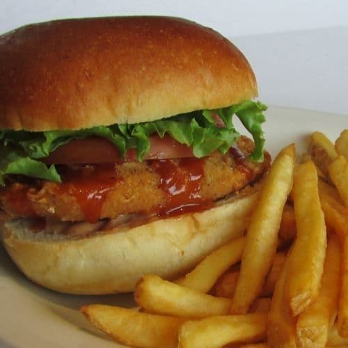 BUFFALO CHICKEN BURGER MEAL