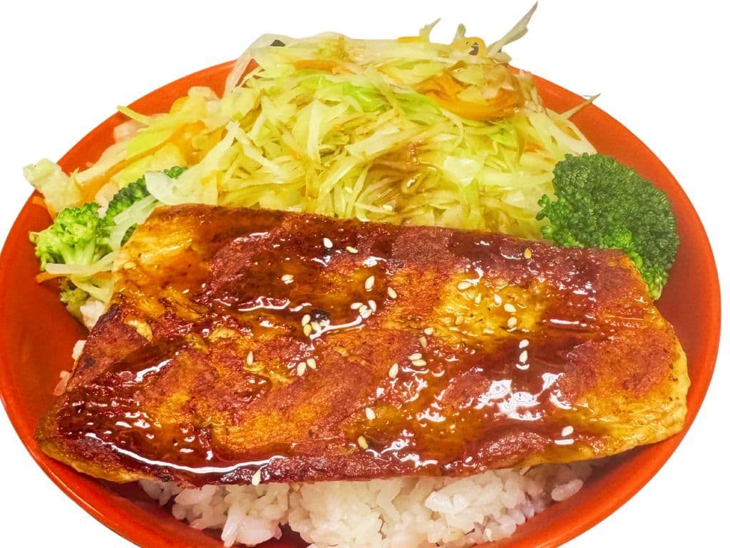 Salmon Teriyaki Bowl