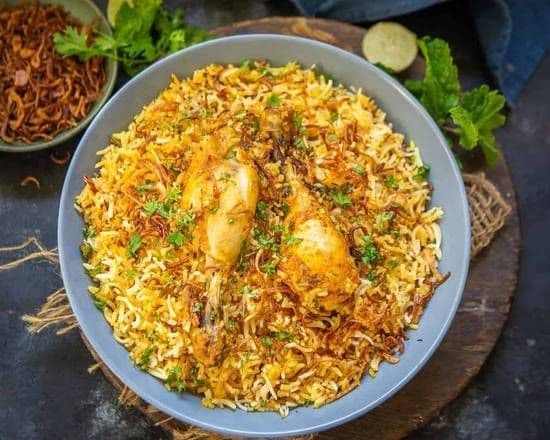 Hyderabadi Chicken Dum Biryani
