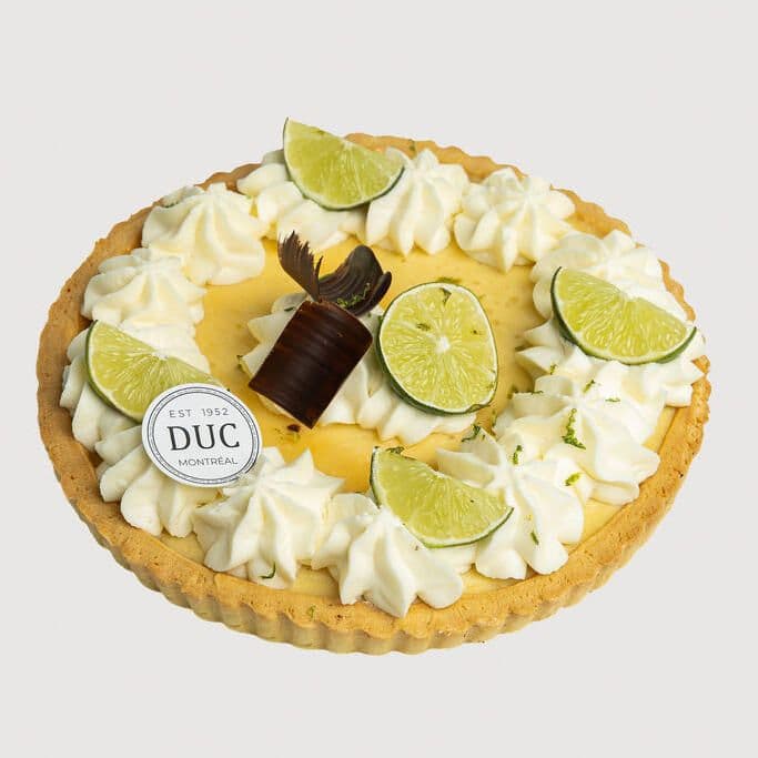 Tarte à la lime / Key Lime pie