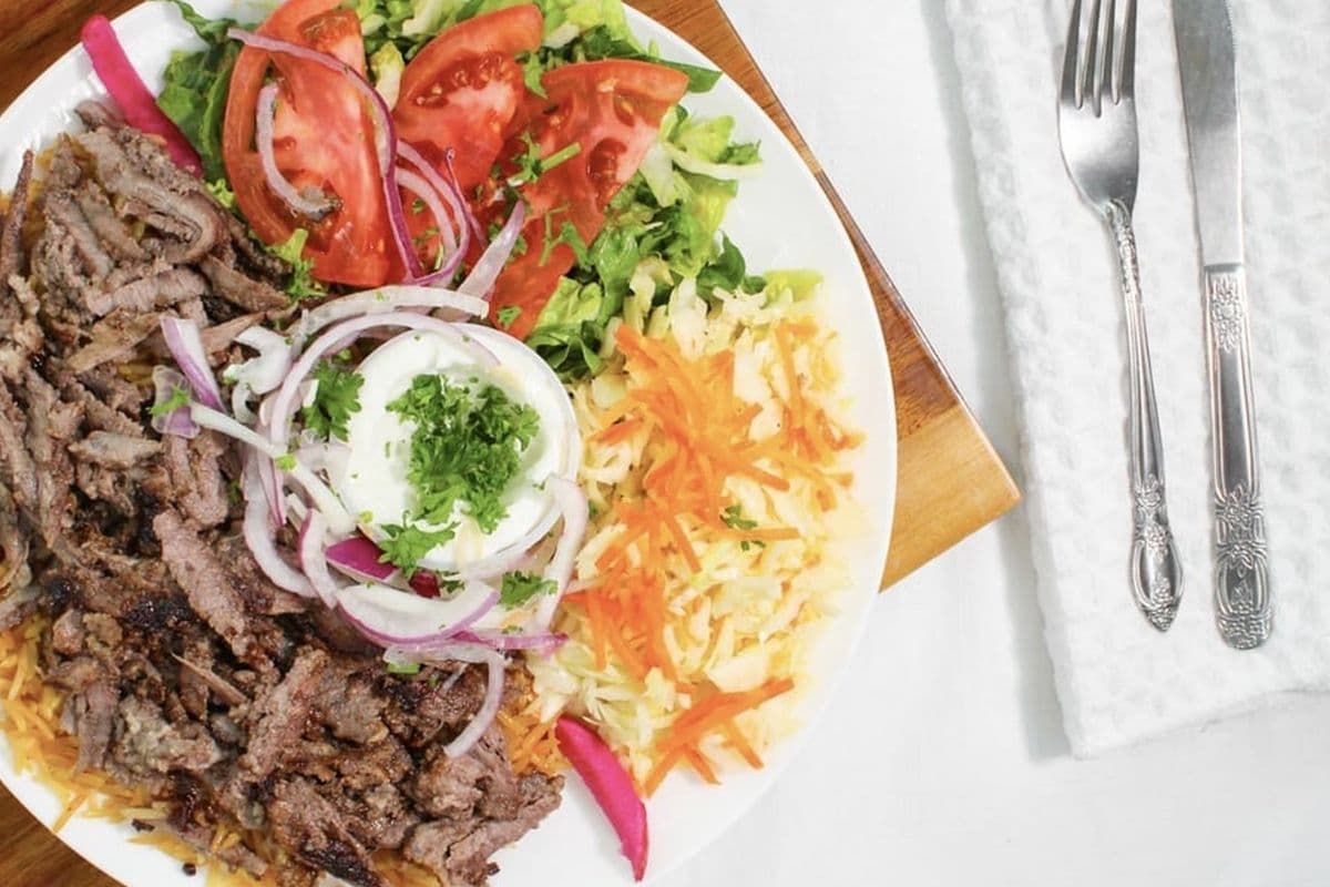 Beef Shawarma Platter