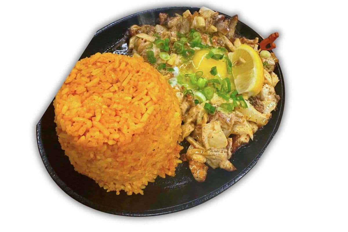 Sizzling Chicken Sisig w/ Java Rice