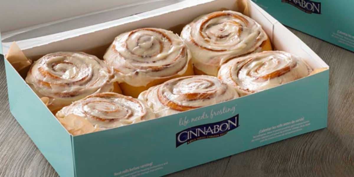 Six Classic Original Cinnabons