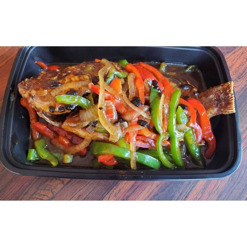 Tilapia with Black Bean Sauce