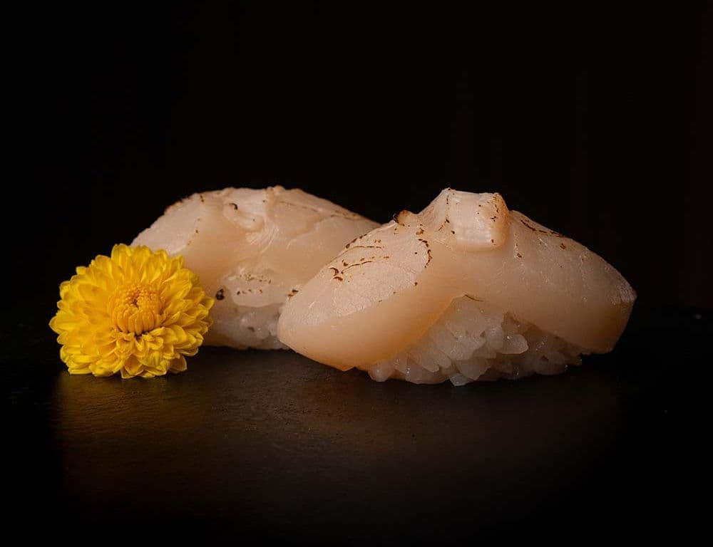 Torched Scallops Sushi
