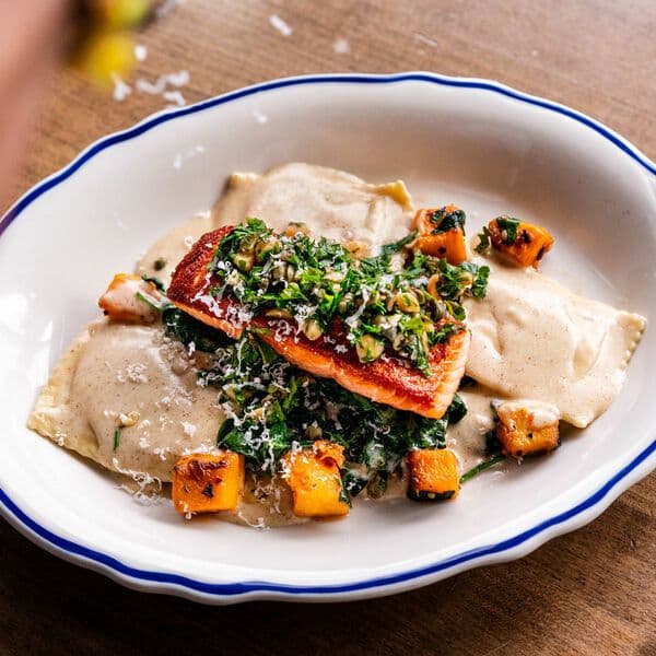 PAN ROASTED ORGANIC SALMON