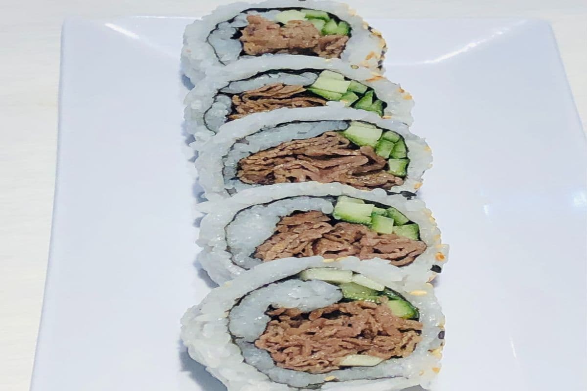 140. Beef Teriyaki Roll (5 pcs)