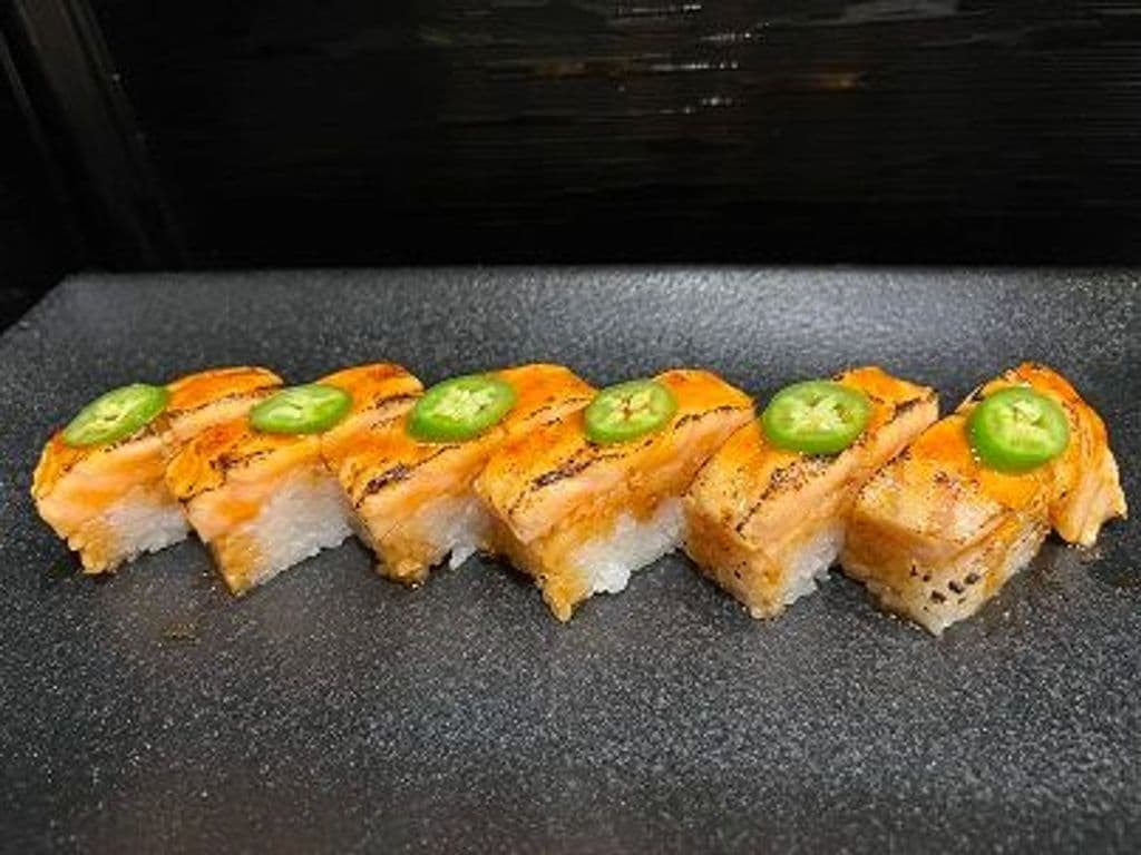 Aburi Spicy Tuna Battera