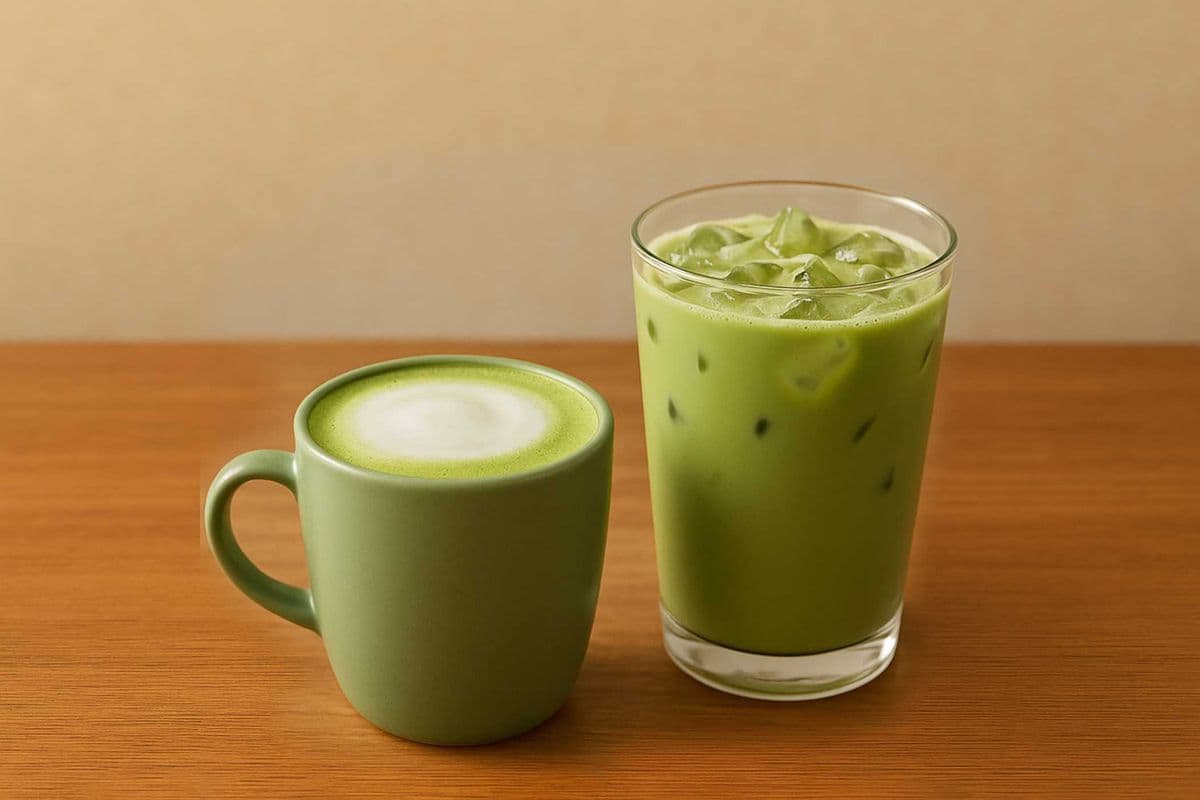 Matcha ice latte (16oz)