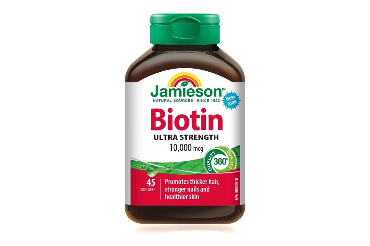 Jamieson Biotin Ultra Strength 10 000 mcg Softgels (45 ct)
