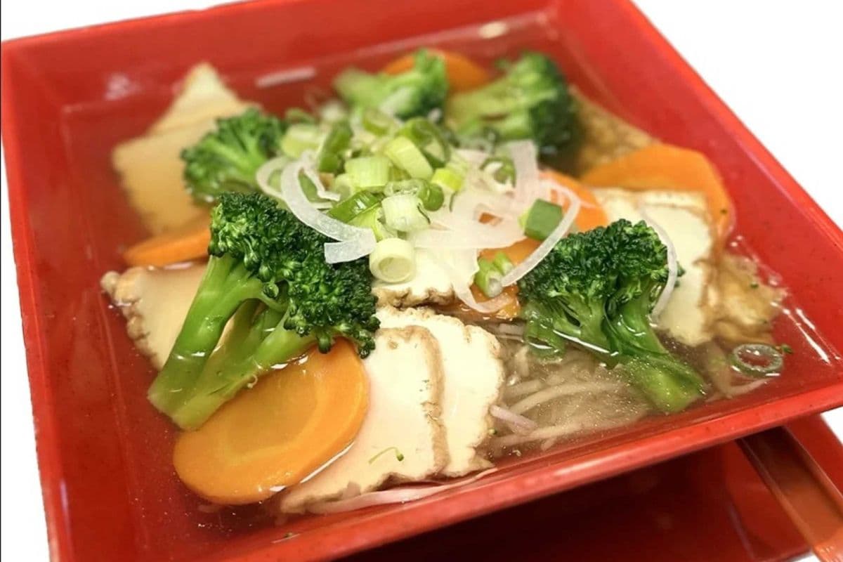 Tofu Pho Noodle soup