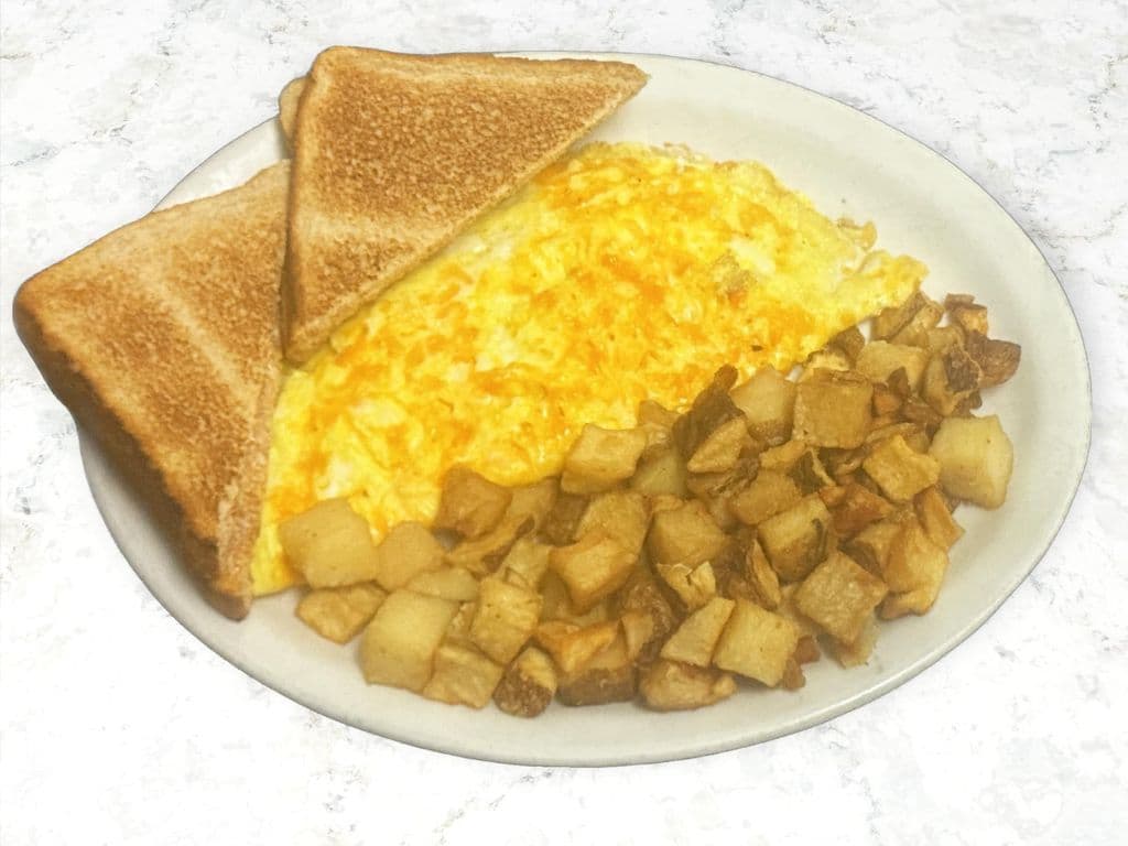 Cheddar Cheese Omelette
