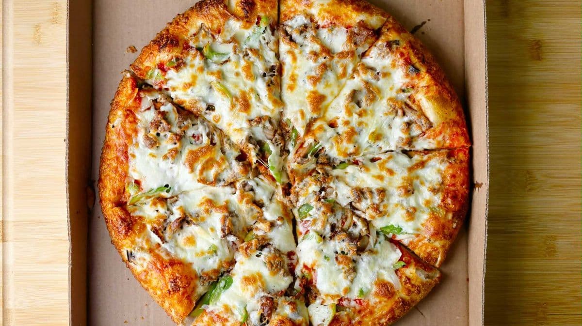9" Cheese Steak Pizza