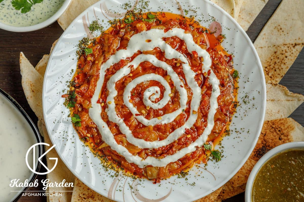 Borani Banjan (Afghan Eggplant)