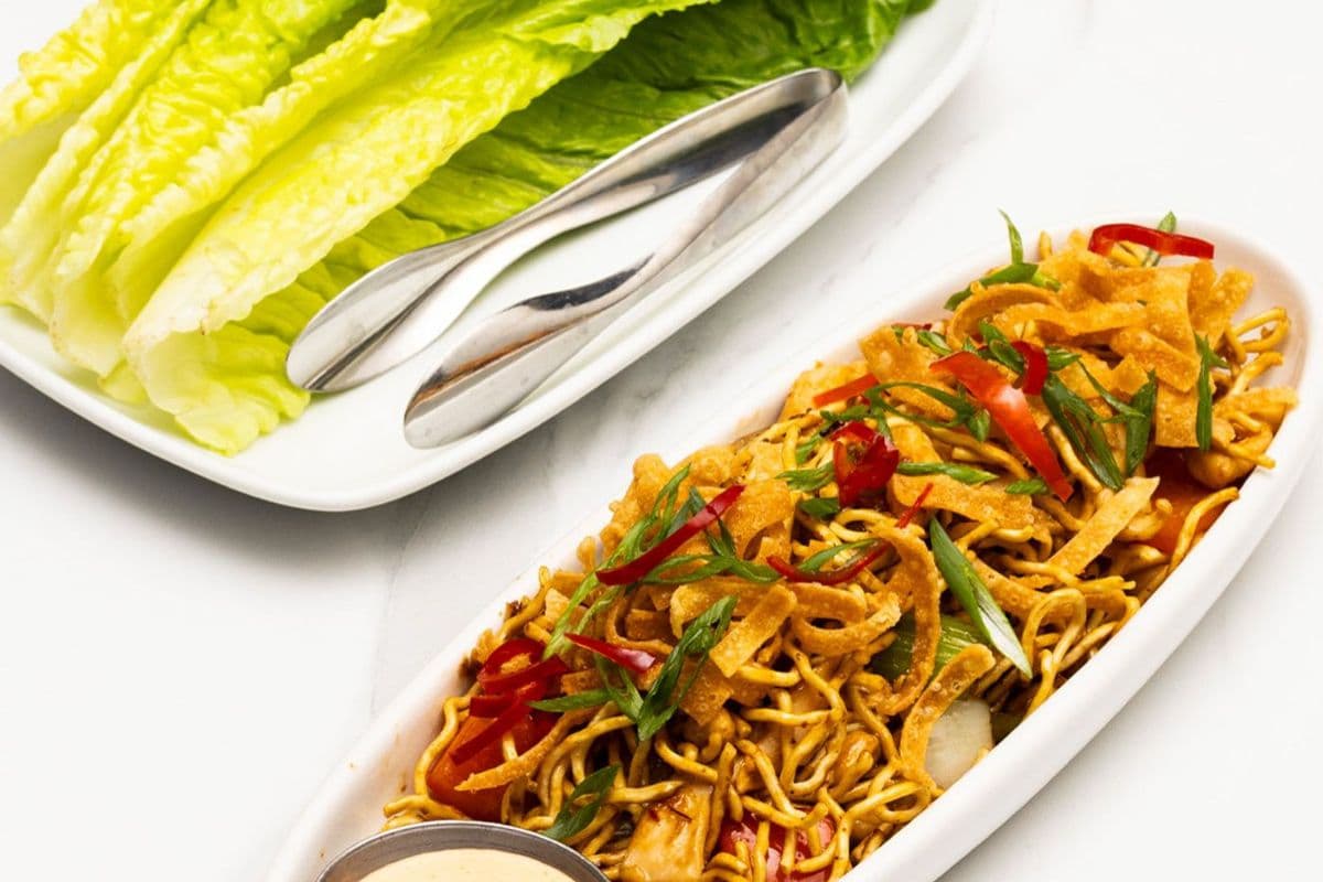 Kung Pao Lettuce Wraps